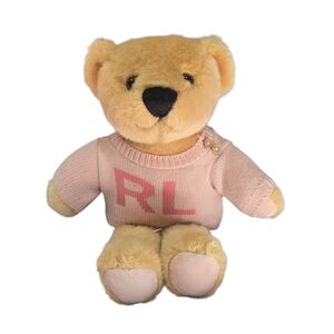 Ralph Lauren Pink Sweater‎ Bear